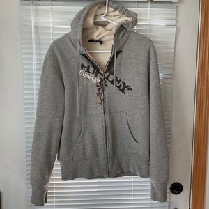Hurley Men’s Small Sherpa Zip Hoodie